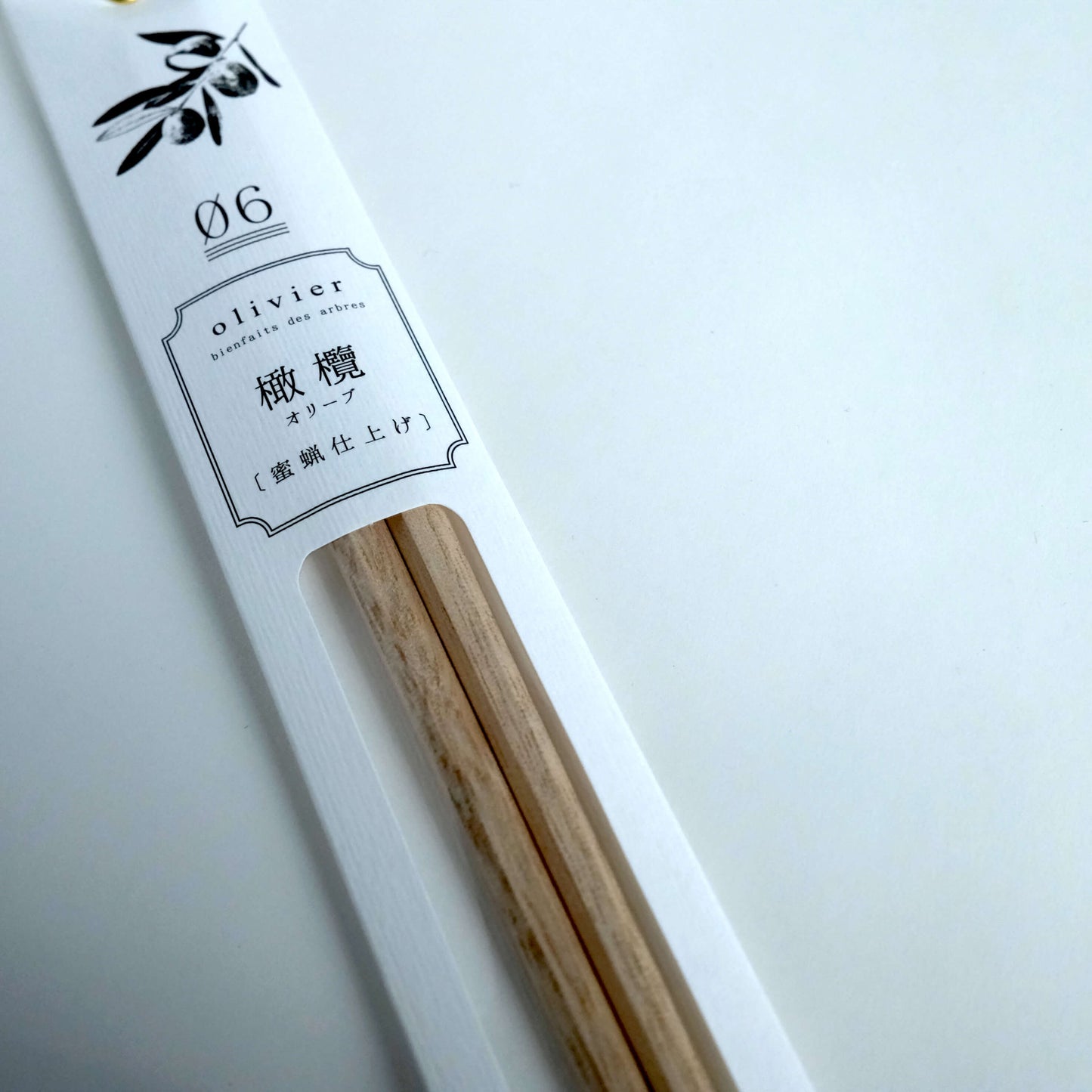 Natural and high quality olive wooden chopsticks