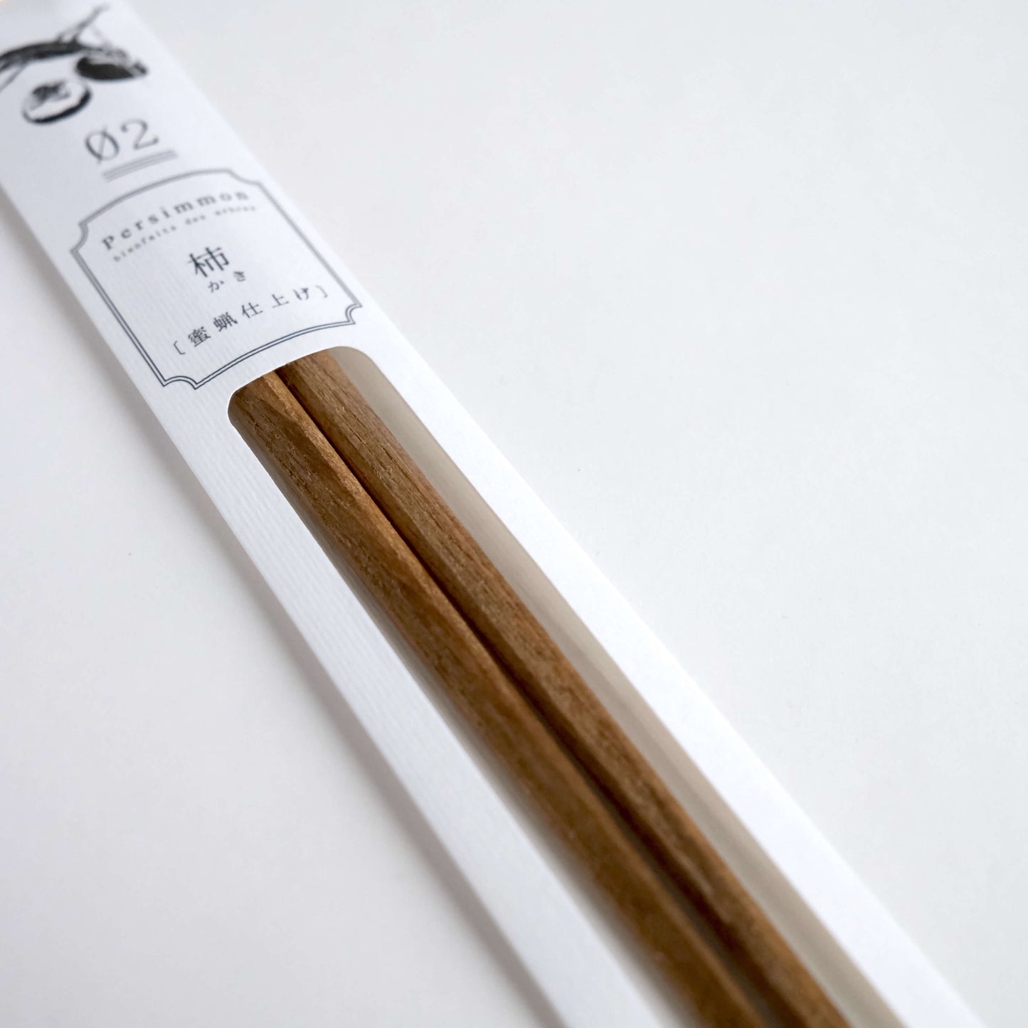 Natural and high quality Persimmon wooden chopsticks