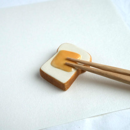 Cheese Toast Chopstick Rest