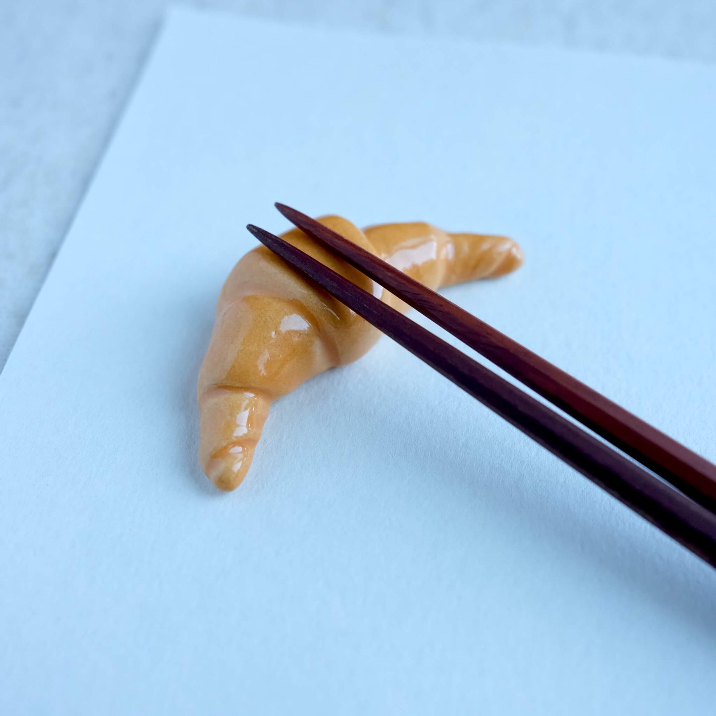 Croissant Chopstick Rest