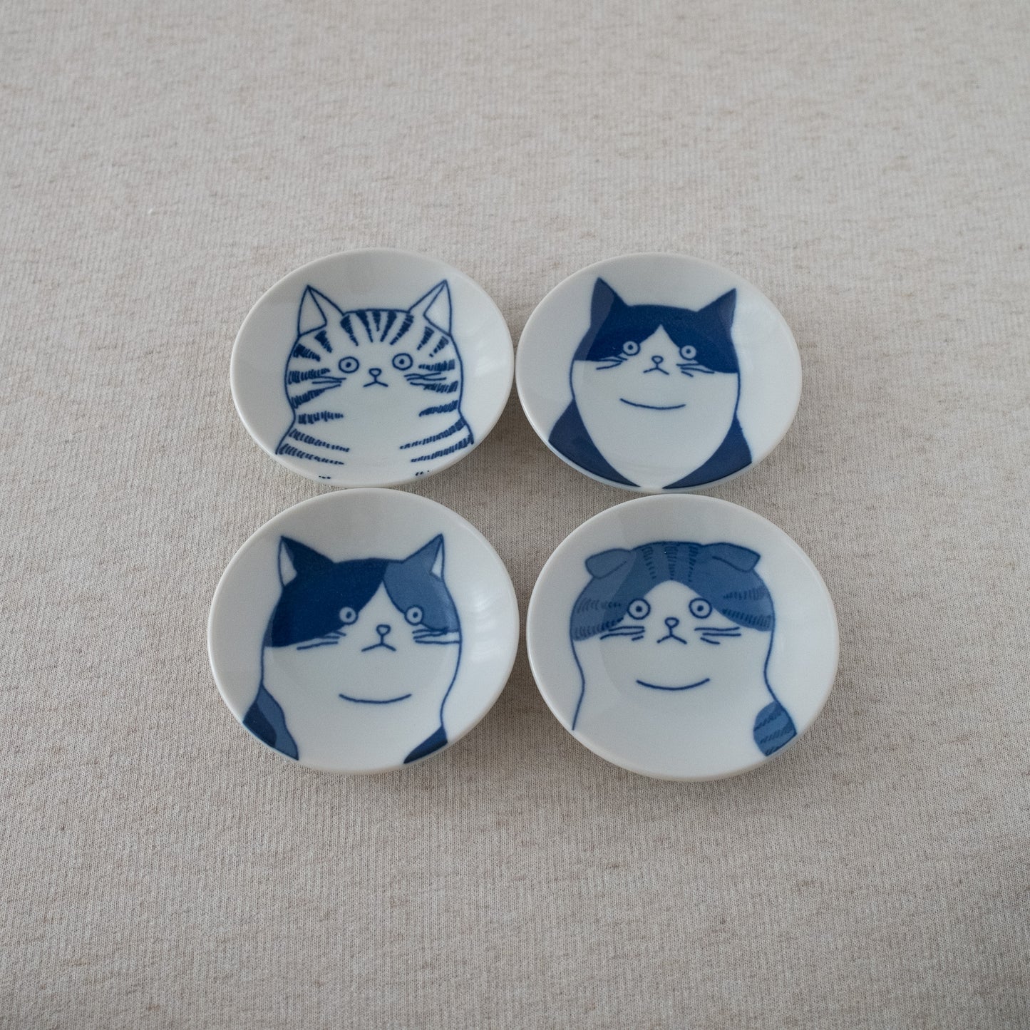 Cat with personality sauce dish, made in Japan.