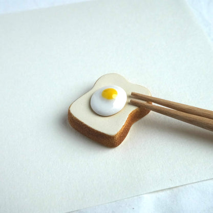 Egg Toast Chopstick Rest