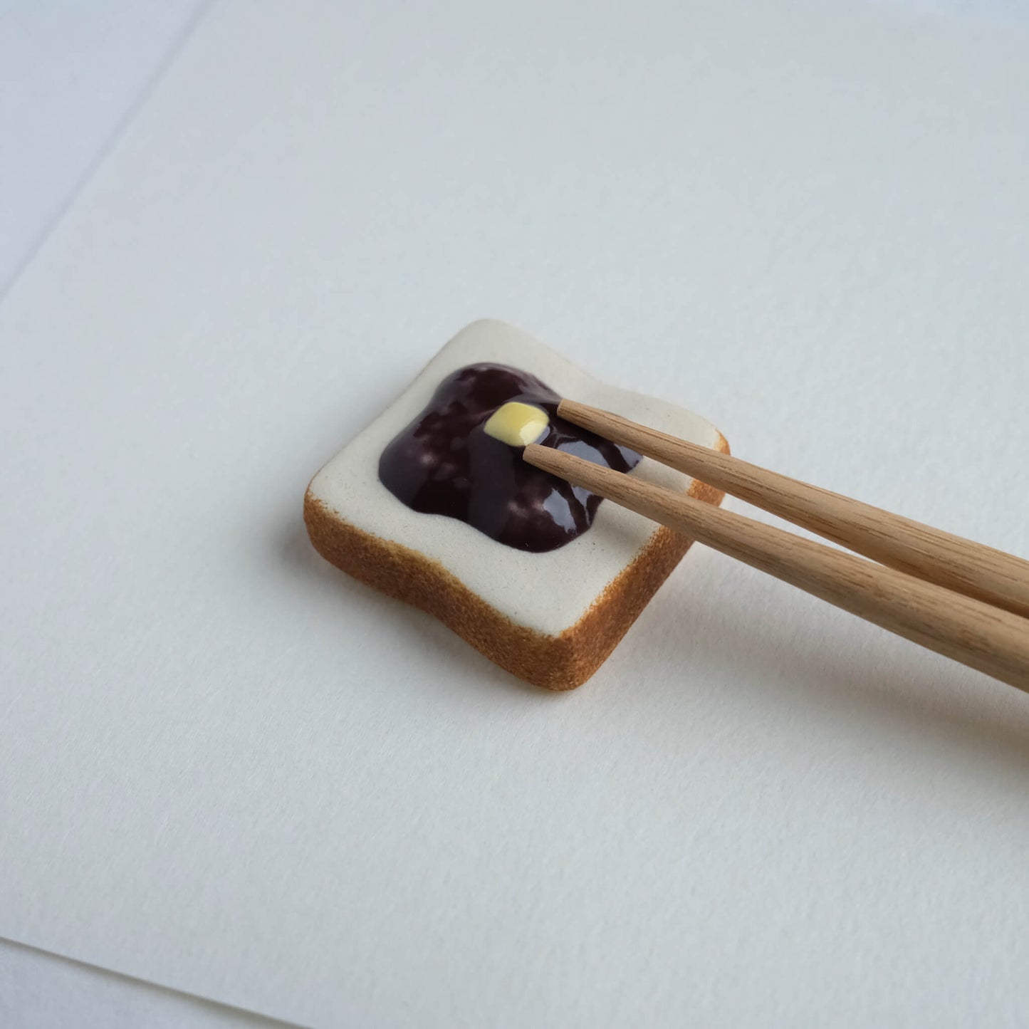 Red Bean Toast Chopstick Rest