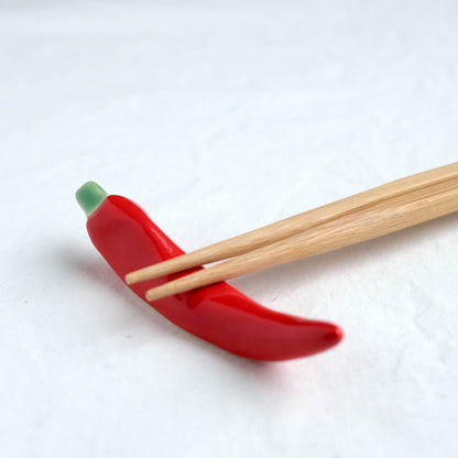 Red Pepper Chopstick Rest