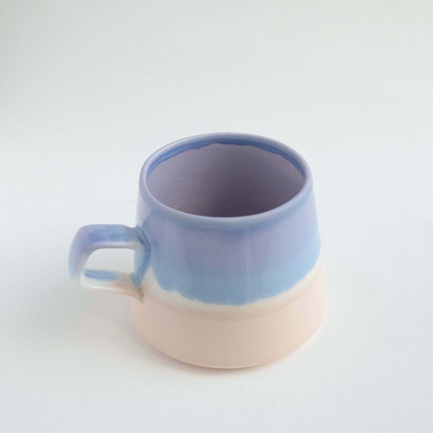 Mino ware Pastel Mug - Purple x Pink