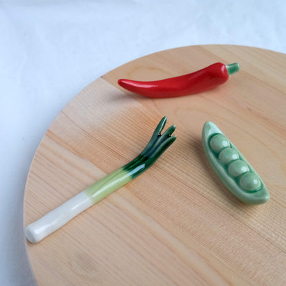 Green Onion Chopstick Rest