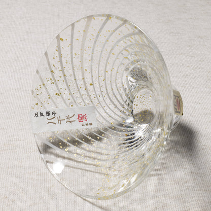 Yachiyo Handcrafted Edo Glass Sake Cup Yukimi / 八千代窯 江戸硝子 雪見酒
